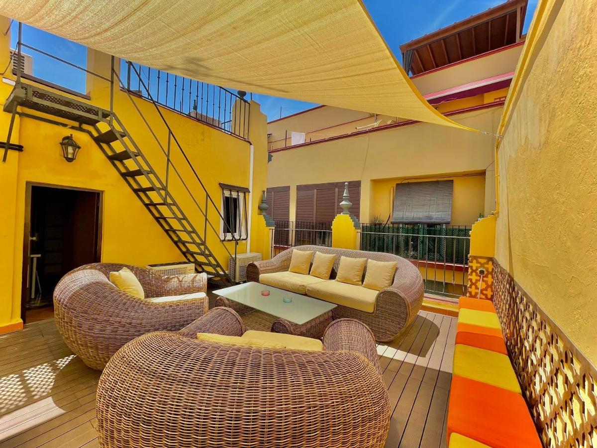 House -Rooftop&Jacuzzi -StayinSevilla Buitenkant foto